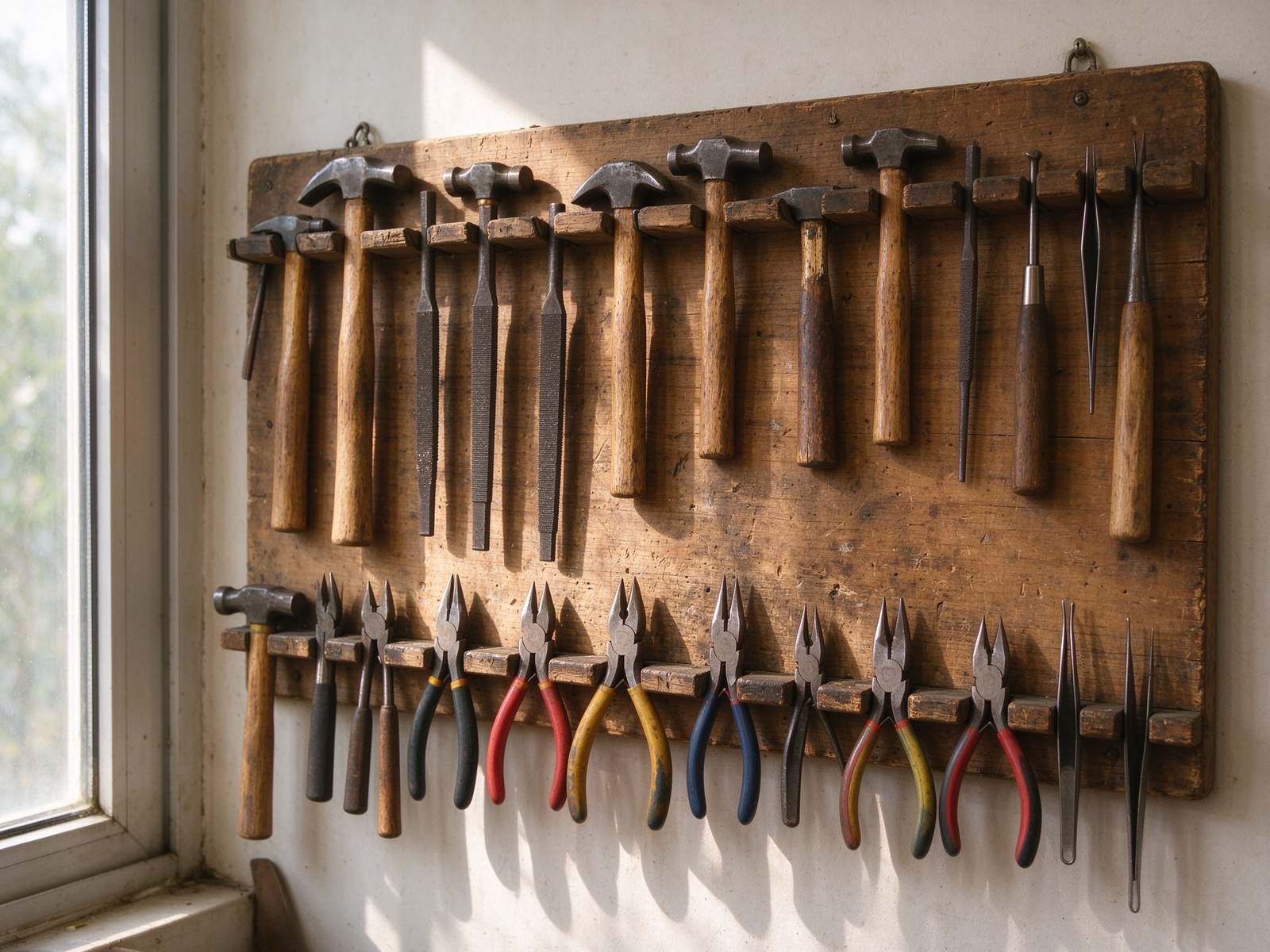 Tool Wall — Holycome workshop